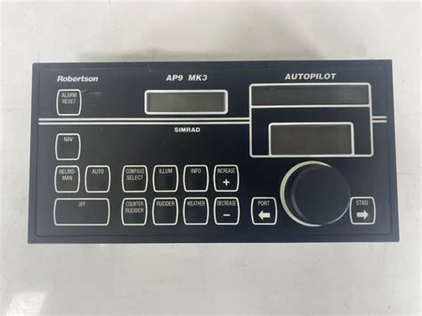 Simrad Robertson Ap Mk Autopilot Control Head Max Marine