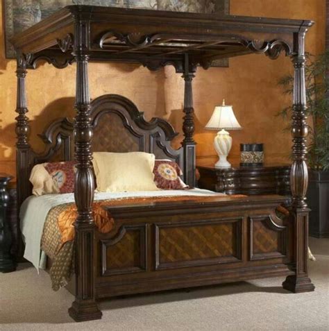 42 Elegant Vintage Canopy King Bed Designs Ideas With Victorian Style