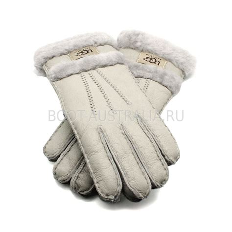 Купить Меховые Перчатки UGG Australia Grey Violette в Москве