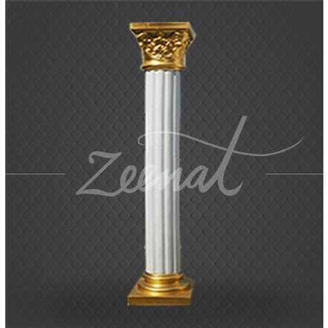 Zeenat Circular Roman Fiber Wedding Decoration Pillar At Rs In New