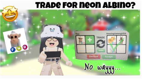 What Do People Trade For A NEON Albino Monkey YouTube