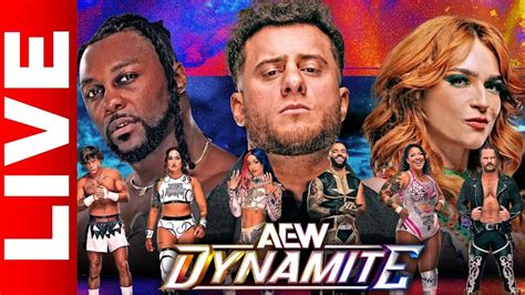 🔴aew Dynamite Live Stream Will Ospreay In Action Full Show Reaction