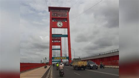 Wisata Paling Keren Di Palembang Naik Puncak Menara Jembatan Ampera