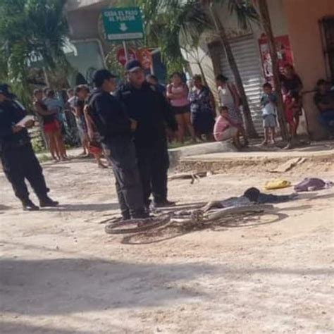 Muere menor arrollado por una aplanadora en Chemax Noticias de Yucatán