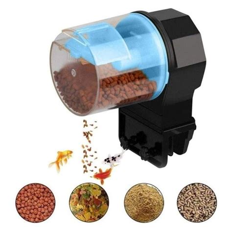 Dispenser Makanan Ikan Otomatis Fish Feeder Timer Automatic Fish Food