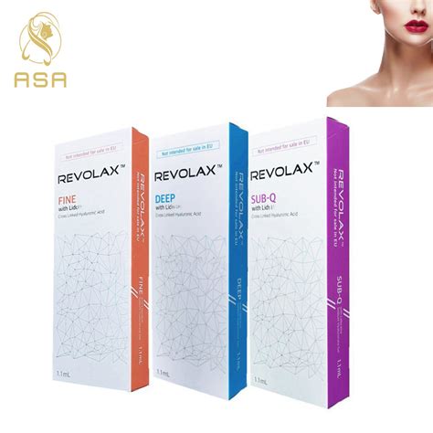 Korean Revolax Ha Dermal Filler Deep Sub Q Lip Hyaluronic Acid 1ml