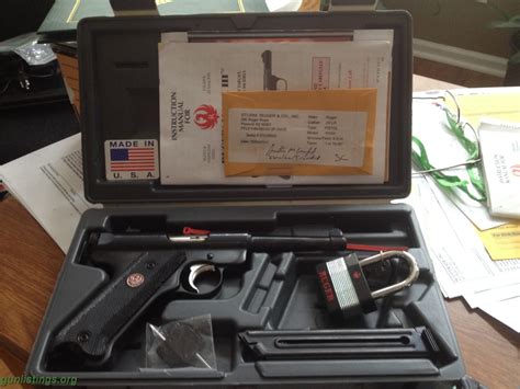 Gunlistings Org Pistols Ruger Mark Iii Pistol