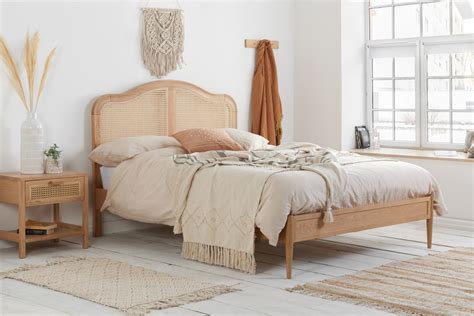 Leonie Rattan Bed Birlea