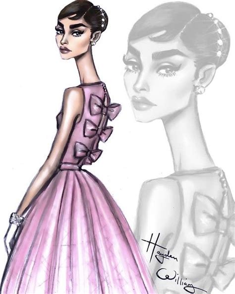 Happy Birthday Audreyhepburn Hayden Williams Fashion Sketches