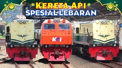 Ramainya Kereta Api Angkutan Mudik Lebaran Di Stasiun Krl Jakarta