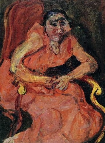 Femme En Rose Soutine Huile Sur Toile 72 X 54 Cm 1924 Flickr