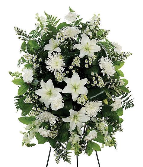 White Sympathy Flowers | White Funeral Flower