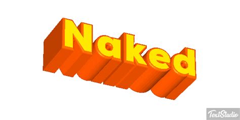 Naked Word Animated Logo Designs