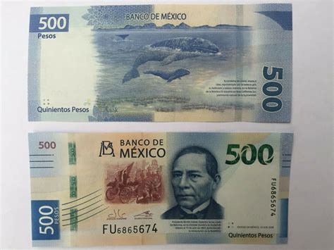 Mexican Banknote 500 Mexican Pesos New 19 Mayo 2017 An6063888