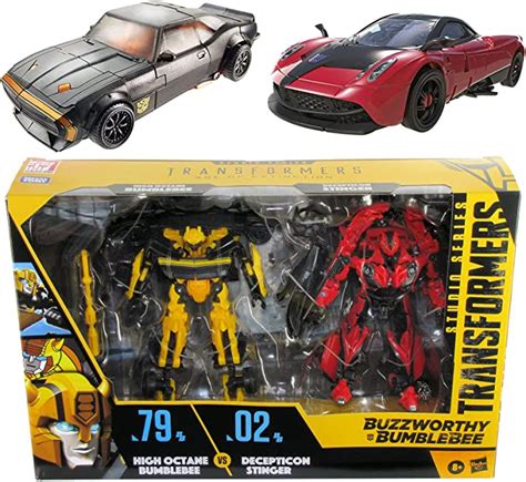 TRANSFORMERS Buzzworthy Bumblebee Studio Series Deluxe Class 2 Pack