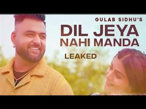 New Punjabi Songs 2024 Dil Ja Ni Manda Full Audio Gulab Sidhu New