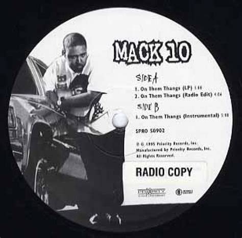 Mack 10 On Them Thangs Promo レコード通販・買取はサウンドファインダー