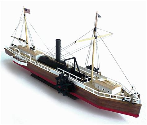 Here Are Some Images Of Lindbergs 196 Scale North River Steamboat