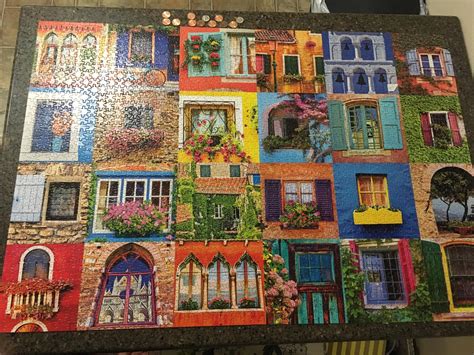 Just finished my 2,000 piece puzzle... only to discover that I only had ...