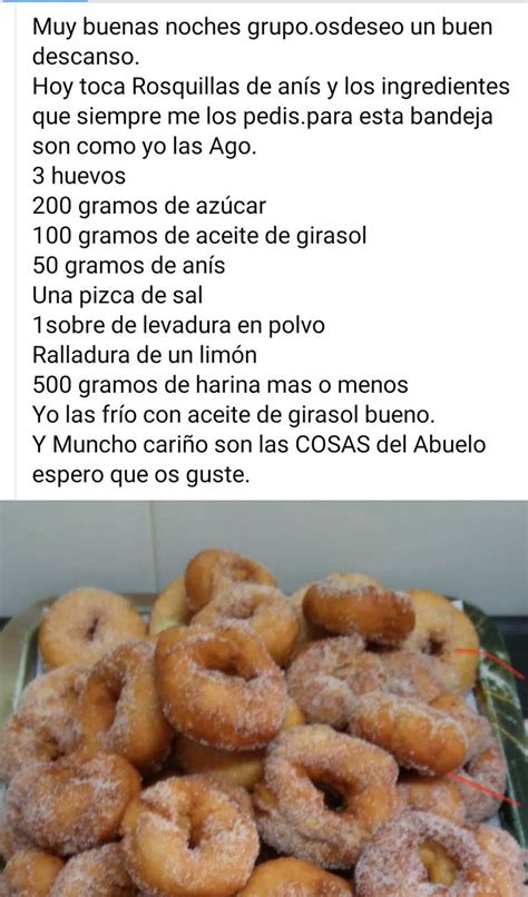 Pin En Rosquillas