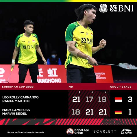 BADMINTON INDONESIA On Twitter Leo Daniel Harus Akui Keunggulan