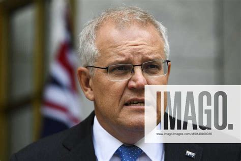 Scott Morrison Press Conference Australian Prime Minister Scott