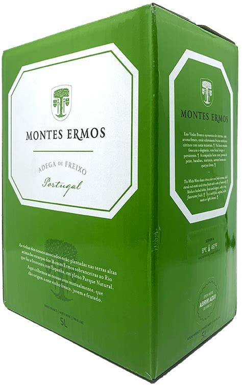 Box Montes Ermos 5 Lt Bco Vinhos Bag In Box