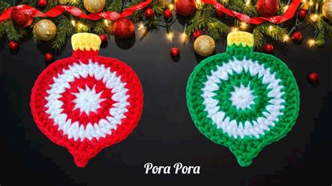 Crochet Vintage Christmas Ornaments I Crochet Christmas Decorations I