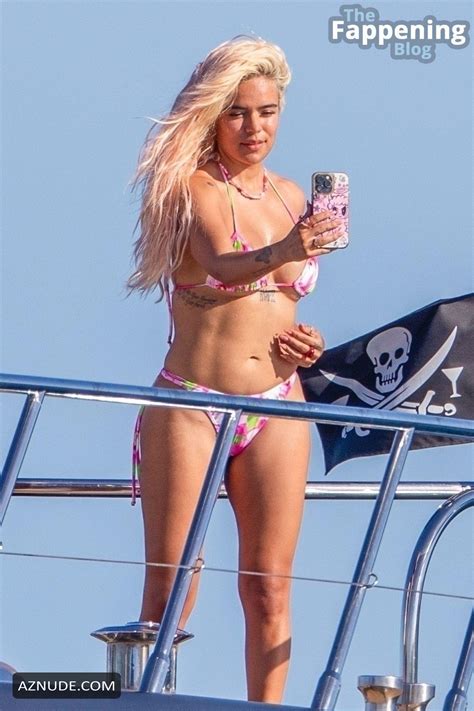 Karol G Flaunts Her Sexy Curves In A Bikini During Cabo Holiday AZNude