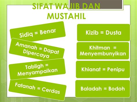 Sifat Mustahil Bagi Allah Artinya Sifat Wajib Rasul Yang Harus My Xxx