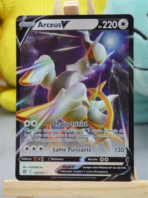 CARTE POKÉMON ARCEUS V 122 177 Epée et bouclier FR NEUF EUR 6 00