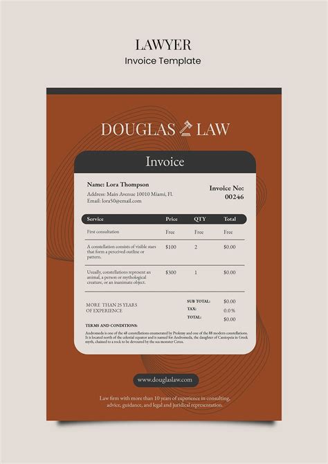 Free PSD | Professional lawyer law firm template