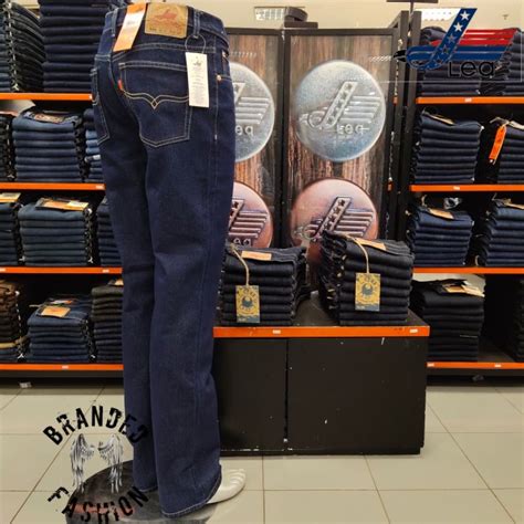 Jual Celana Panjang Jeans Pria LEA 606 Original Standar Reguler