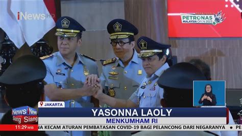 Yasonna Laoly Lantik Silmy Karim Jadi Dirjen Imigrasi INewsSiang 07 01