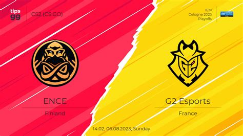 ENCE Vs G2 Esports 06 08 2023 Live Odds Match Betting Lines CS GO