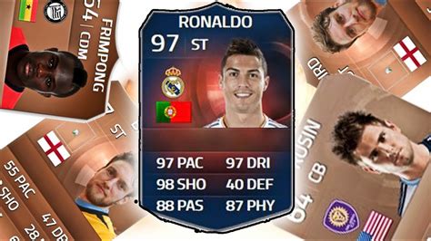 Ronaldo Record Breaker E Tutti Bronzo Nuova Serie Fifa Youtube