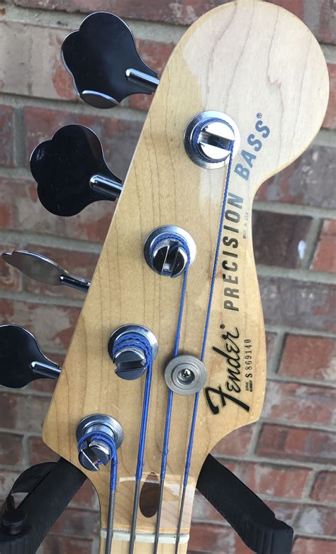 Fender Pbass Fretless Naked Blonde Lowend Bass Shop Vault