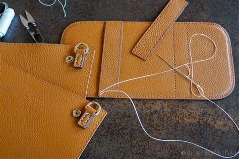 How To Make A Leather Purse Oh The Things We Ll Make