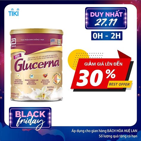 Sữa Bột Abbott Glucerna Vani 850g Sữa bột chức năng cho người lớn