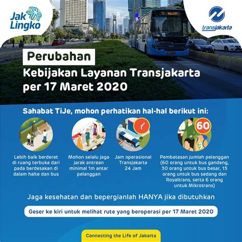 Transportasi Jakarta On Twitter Pembatasan Jumlah Pelanggan Menjadi