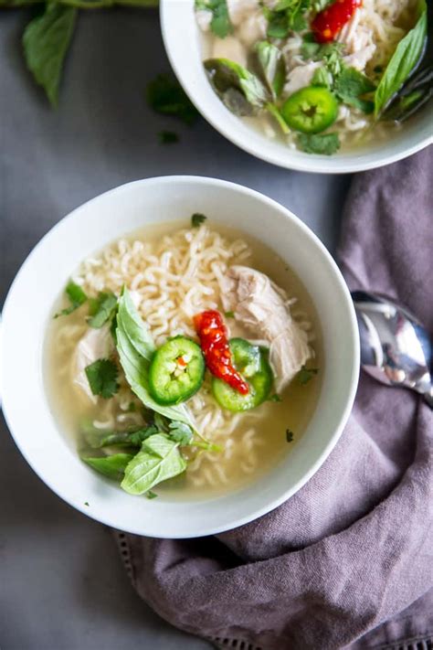 Easy 20 Minute Chicken Pho