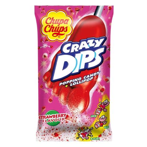 Chupa Chups Popping Candy And Lollipop Strawberry Chez My American Shop