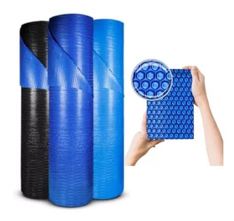 Capa Manta Térmica Lona Bolha Para Piscina Azul Atco 44mts