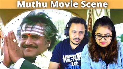 Muthu Full Tamil Movie Scenes Rajinikanth Meena Sarath Babu