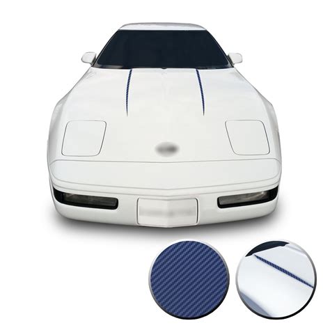 Chevrolet Corvette C4 Sport Front Hood Racing Stripes Decal Pre Cut