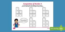 Composition Of Number 10 Worksheet Twinkl