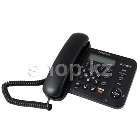 ᐈ Телефон Panasonic KX-TS2358RUB, Black – купить в интернет-магазине ...