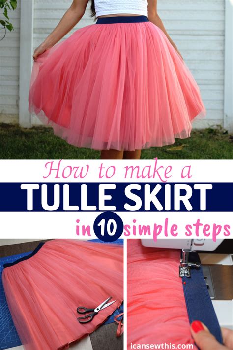 How To Make A Tulle Skirt In 10 Simple Steps Diy Tulle Skirt How To