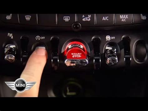 Comment désactiver le Start Stop dans la Mini Cooper Mini F55 F56