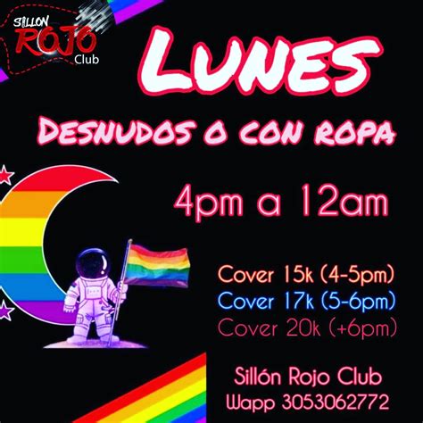 Sill N Rojo Club On Twitter Hoy Lunes Se Puede Ingresar Desnudo O Con